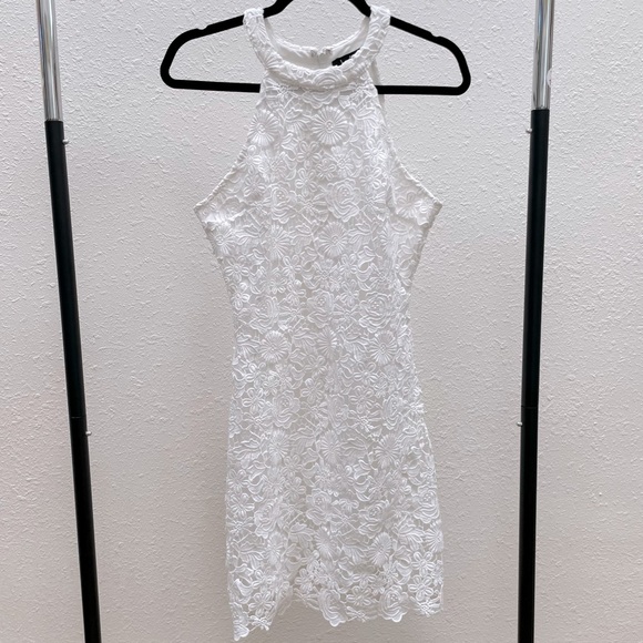 Lulus Dresses & Skirts - White Lace Mini Dress